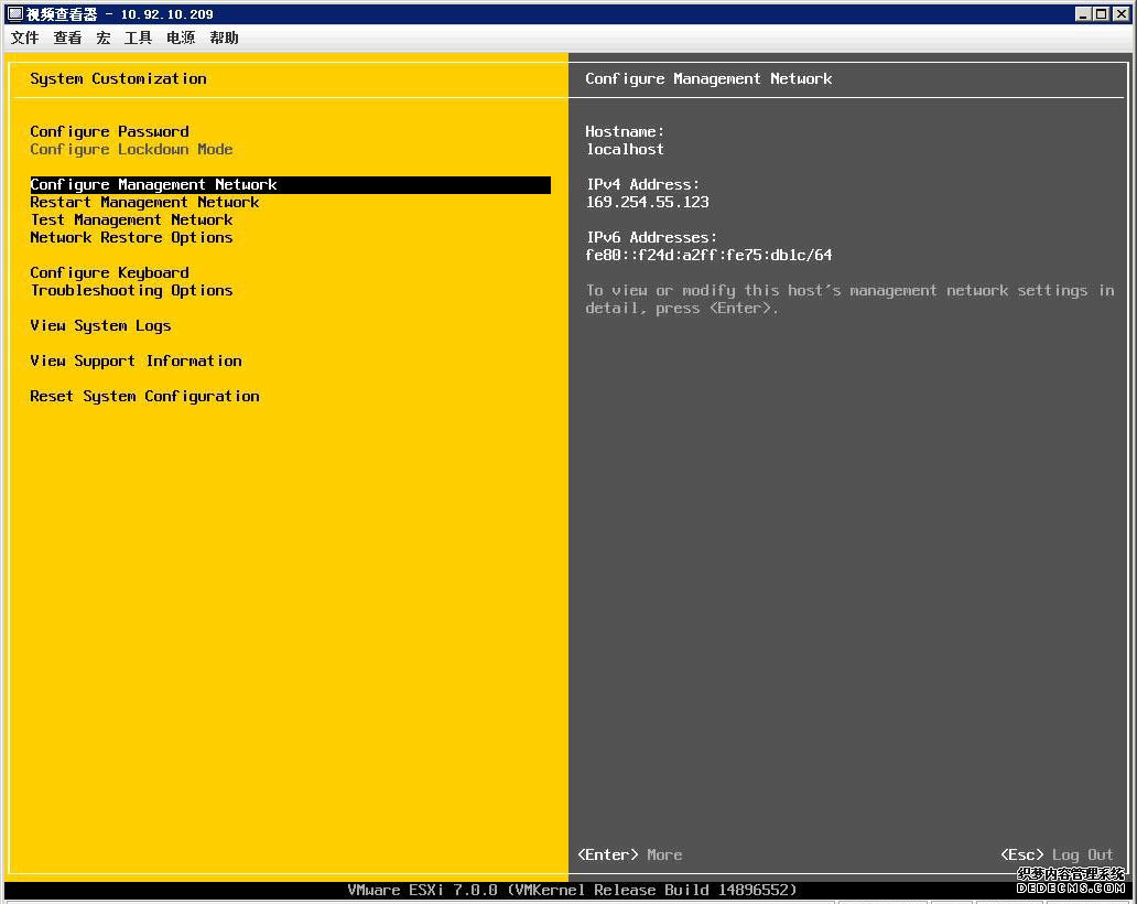 虚拟机VMware vSphere ESXi 7.0安装配置详细教程