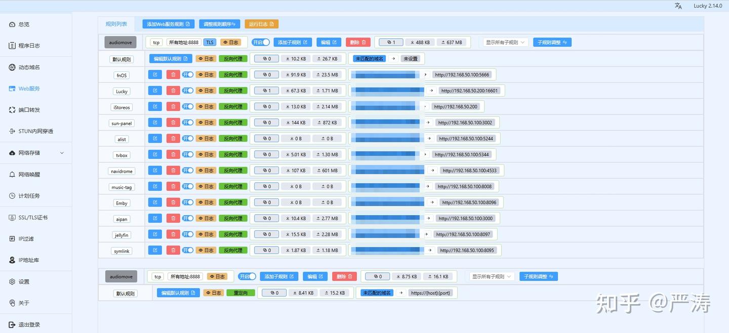 Lucky配置反向代理+Https外网访问NAS(公网IPv4) Lucky配置反向代理+Https外网访问NAS(公网IPv4)